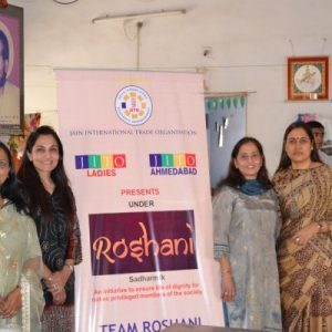 Associating skill dev. with sadharmik Jain – Mahasukhnagar, Naroda