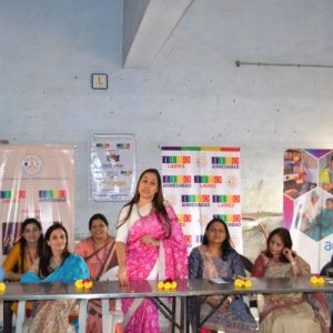 Tailoring class setup at Mahasukhnagar Upashray – Adani
