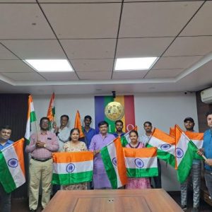 Flag Distribution – Har Ghar Tiranga