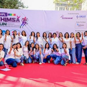 Grand Launch of Ahimsa Run