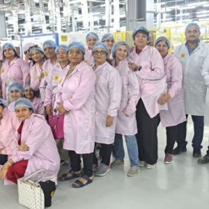 Industrial visit to Mundra solar technology park
