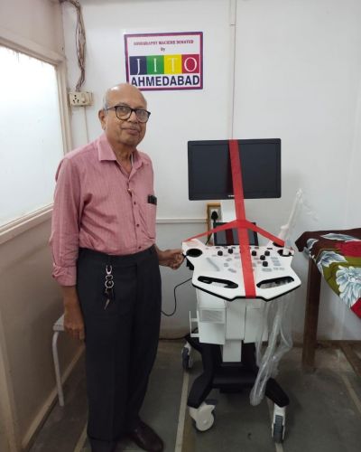 Installation---inauguration-of-Sonography-Machine