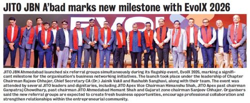 4th June 2026, Launch of 6 JBN Groups
